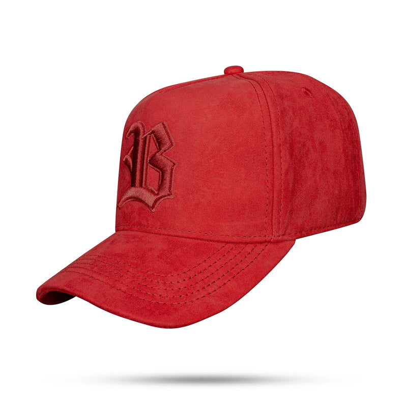 Boné Vermelho Snapback Suede New Wings