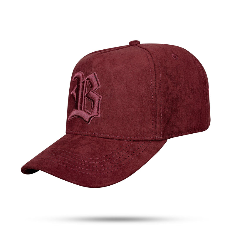 Boné Vinho Snapback Suede New Wings