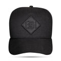 Boné Preto Snapback Logo B Perforated