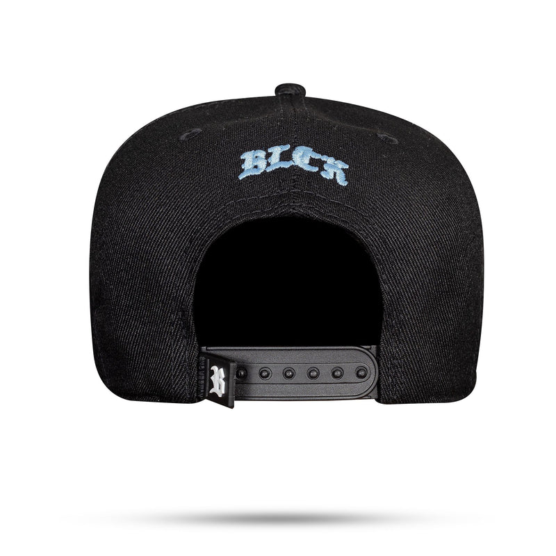 Boné Preto Snapback 01 Wings