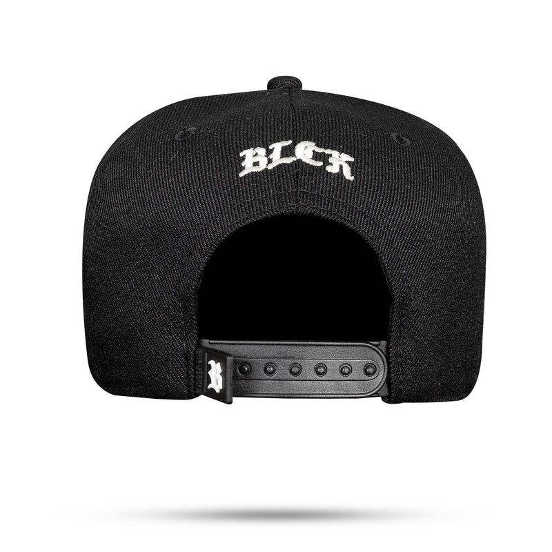 Boné Preto Snapback Death Globe