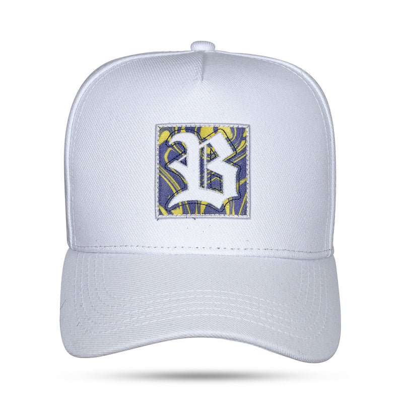 Boné Branco Snapback Square Sublimado