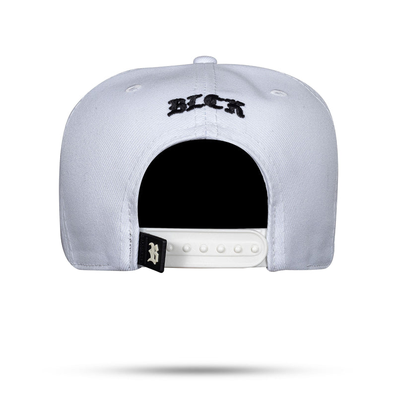 Boné Branco Snapback Square Holográfico