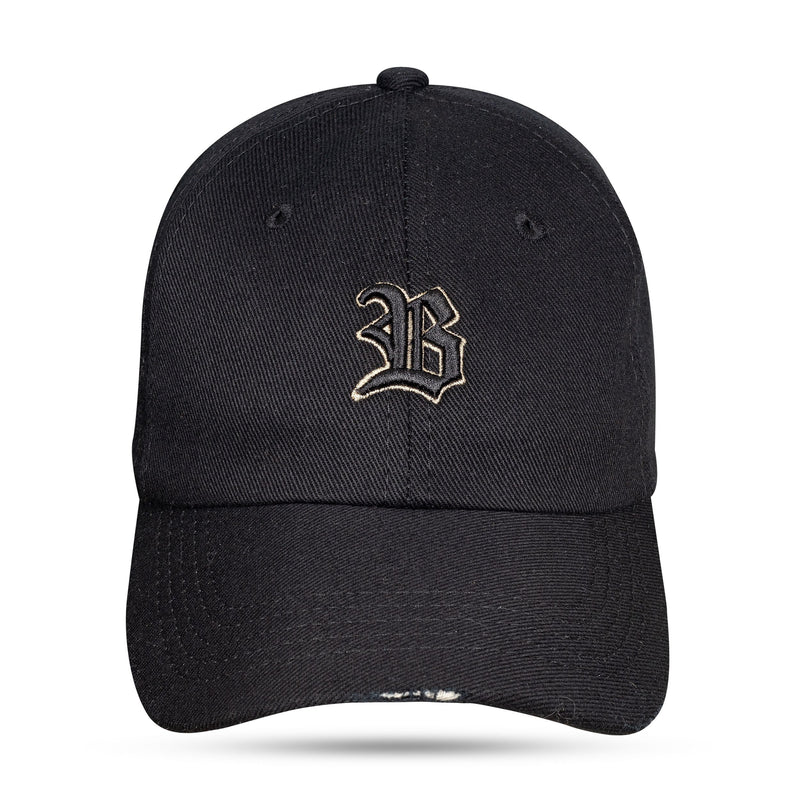 Boné Preto Dad Hat Countour Destroyer Bege