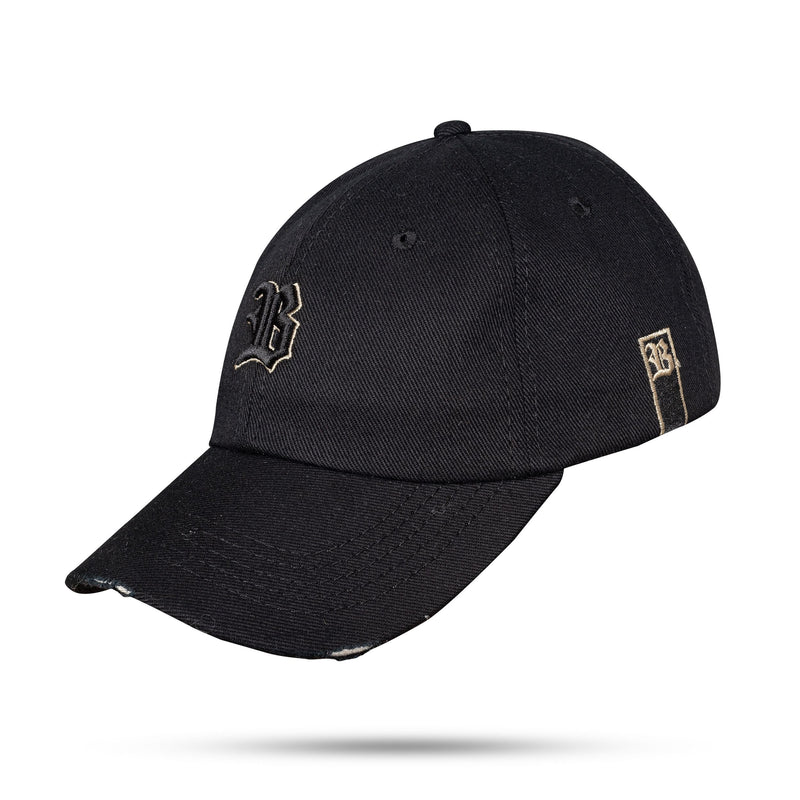 Boné Preto Dad Hat Countour Destroyer Bege