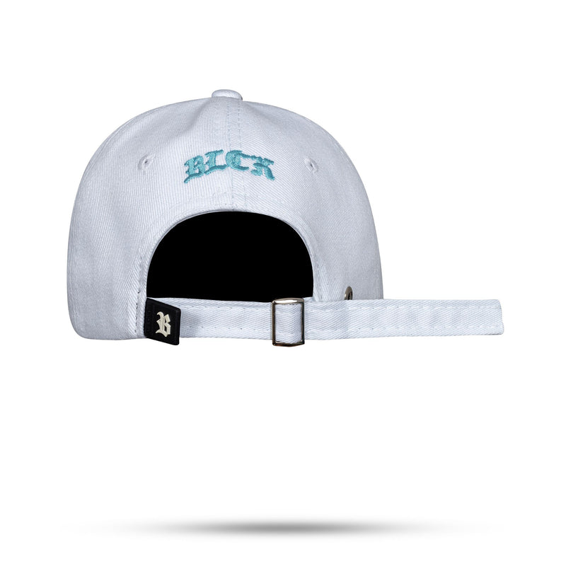 Boné Branco Dad Hat Countour Destroyer Azul