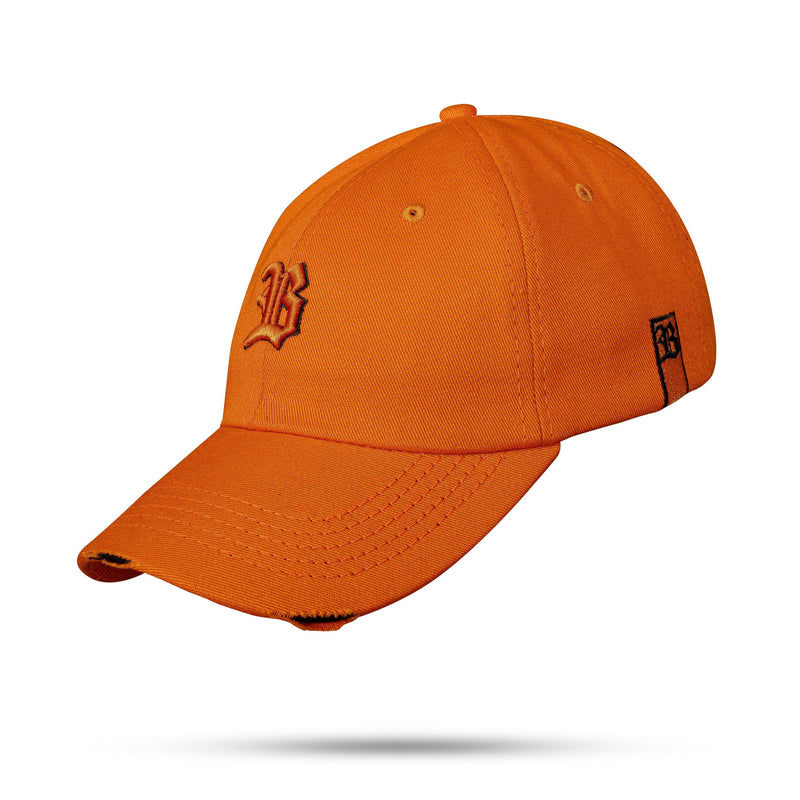 Boné Laranja Dad Hat Countour Destroyer Preto