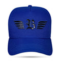 Boné Azul Royal Snapback Front Wings