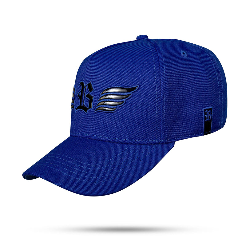 Boné Azul Royal Snapback Front Wings