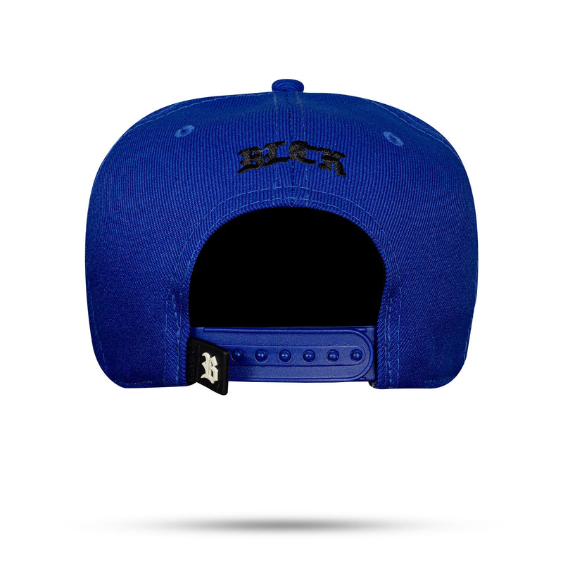 Boné Azul Royal Snapback Front Wings