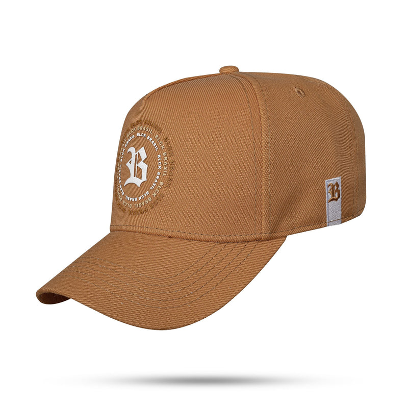 Boné Caramelo Snapback Circles