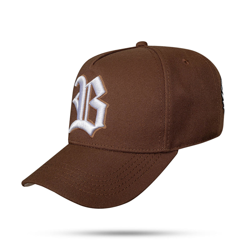 Boné Marrom Chocolate Snapback New Wings