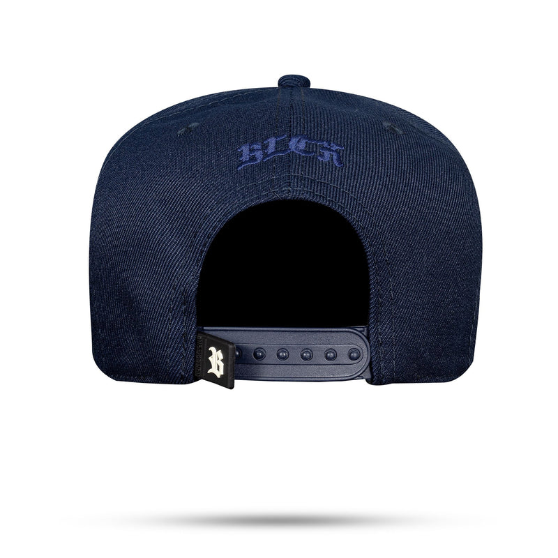 Boné Azul Marinho Snapback Square Sublimado