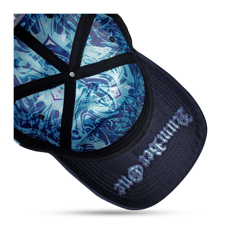 Boné Azul Marinho Snapback Square Sublimado