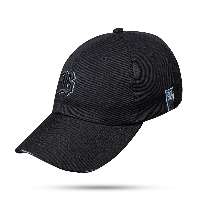 Boné Preto Dad Hat Countour Destroyer Azul