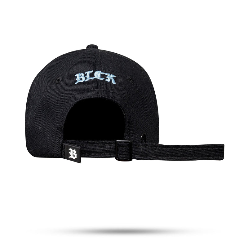 Boné Preto Dad Hat Countour Destroyer Azul