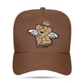 Boné Marrom Chocolate Snapback Angel Bear