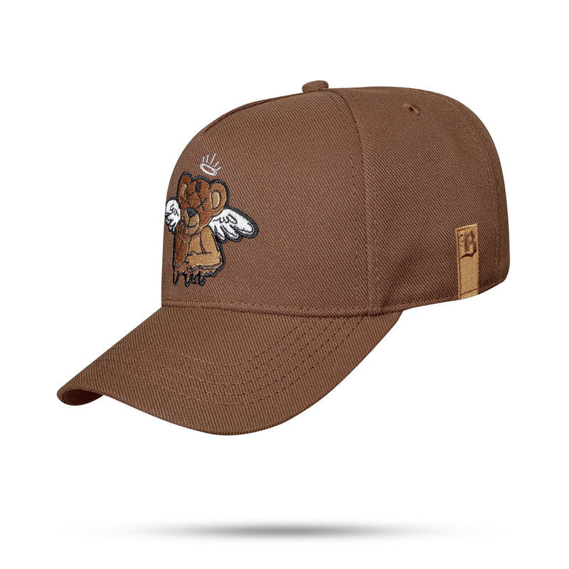 Boné Marrom Chocolate Snapback Angel Bear