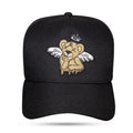 Boné Preto Snapback Angel Bear