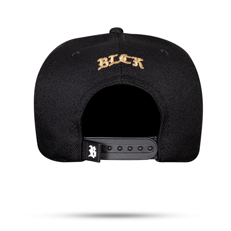 Boné Preto Snapback Angel Bear