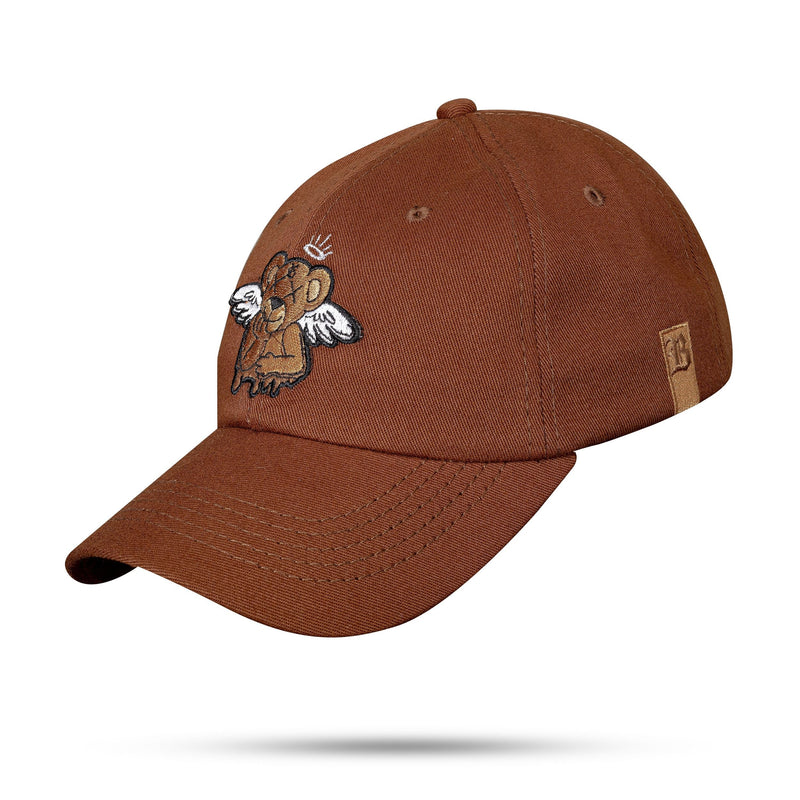 Boné Marrom Chocolate Dad Hat Angel Bear