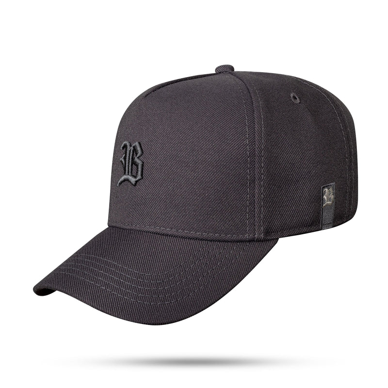 Boné Cinza Grafite Strapback Basic Essentials