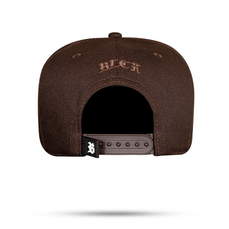 Boné Marrom Café Snapback Follow