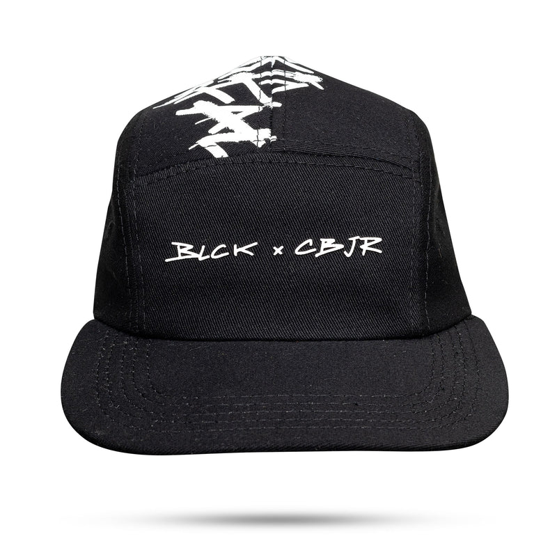 Boné Charlie Brown Jr. - Preto Five Panel BLCK x CBJR - Blck Brasil