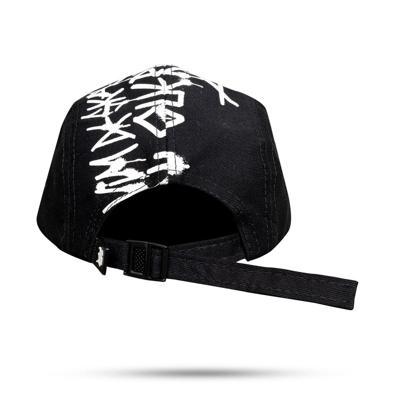 Boné Charlie Brown Jr. - Preto Five Panel BLCK x CBJR - Blck Brasil