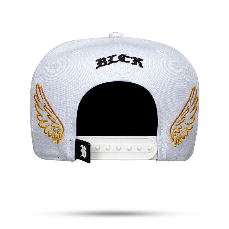 Boné Charlie Brown Jr. - Branco Snapback Wings - Blck Brasil