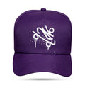 Boné Charlie Brown Jr. - Roxo Snapback Sk8 Branco - Blck Brasil