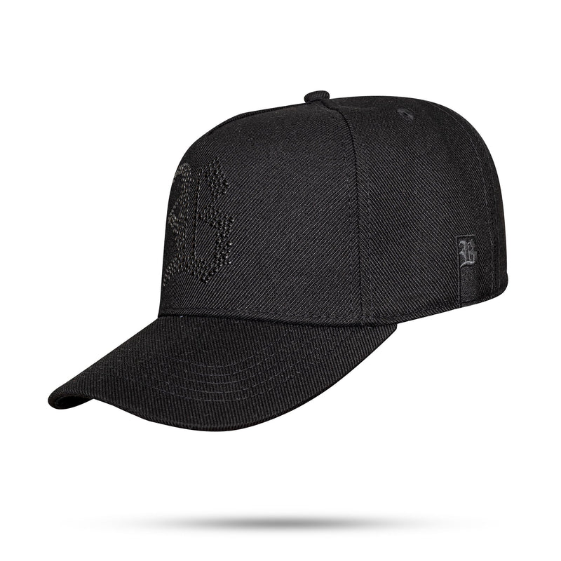 Boné Kids Preto Snapback Stone All Black