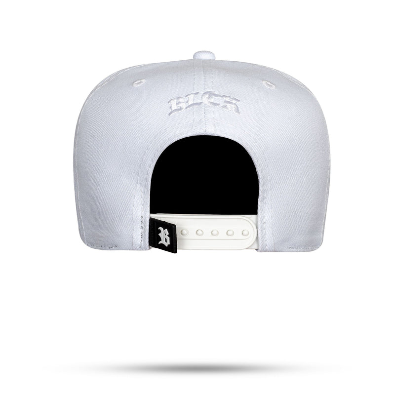 Boné Branco Snapback Follow The Leader Verde Água