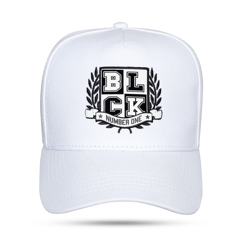 Boné Branco Snapback College