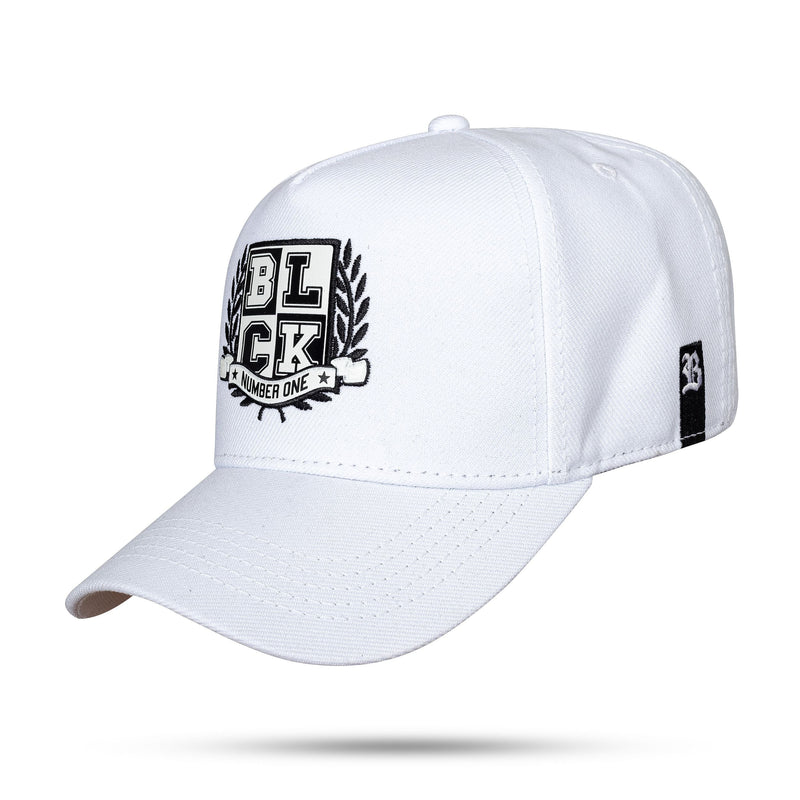 Boné Branco Snapback College