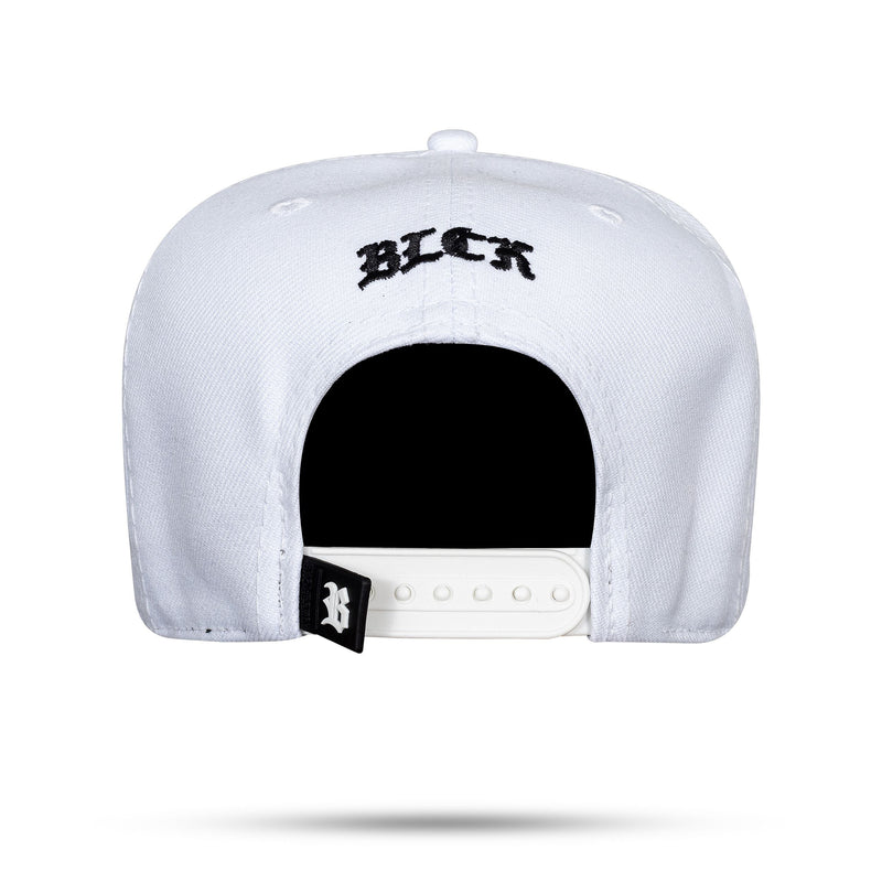 Boné Branco Snapback College