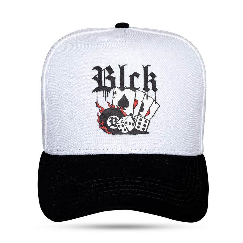 Boné Branco Snapback Blck Vegas