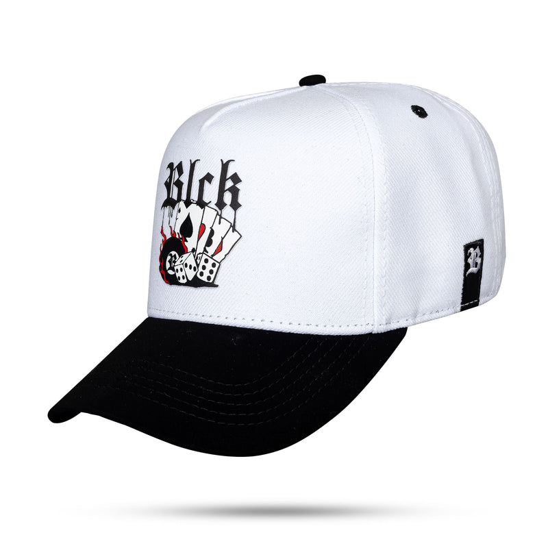 Boné Branco Snapback Blck Vegas