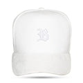 Boné Branco Snapback Veludo Logo Basic