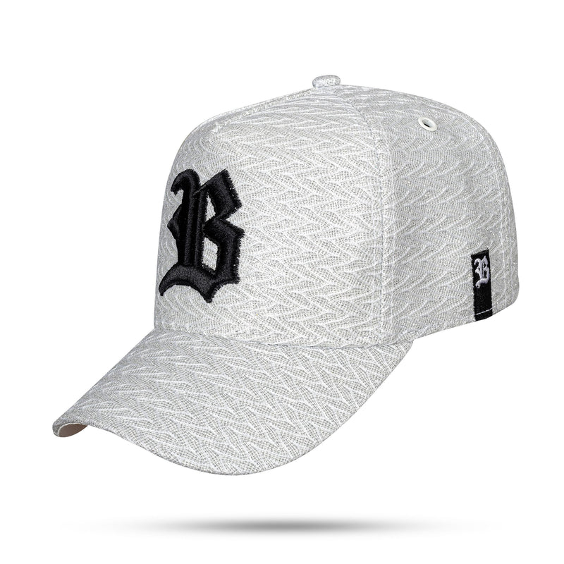 Boné Branco Snapback Bright Waves