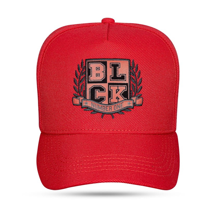 Boné Vermelho Snapback College