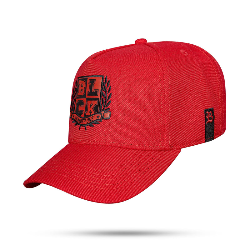 Boné Vermelho Snapback College