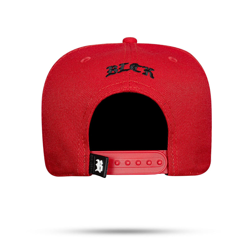 Boné Vermelho Snapback College