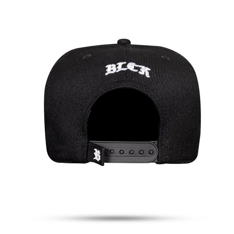 Boné Preto Snapback Cloud