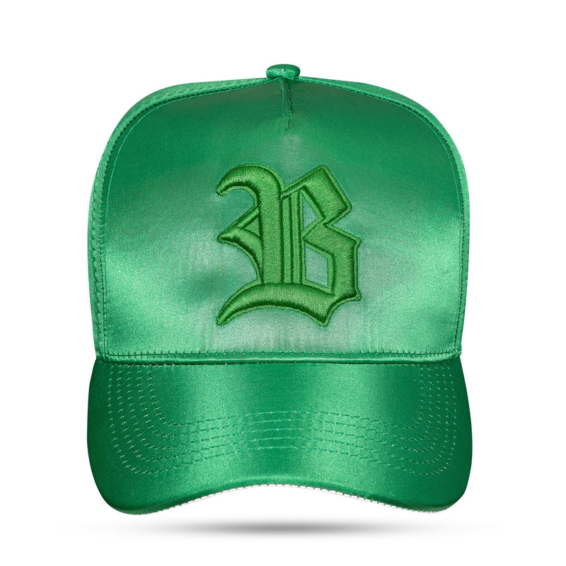 Boné Verde Bandeira Snapback Luminus Logo B Alto Relevo