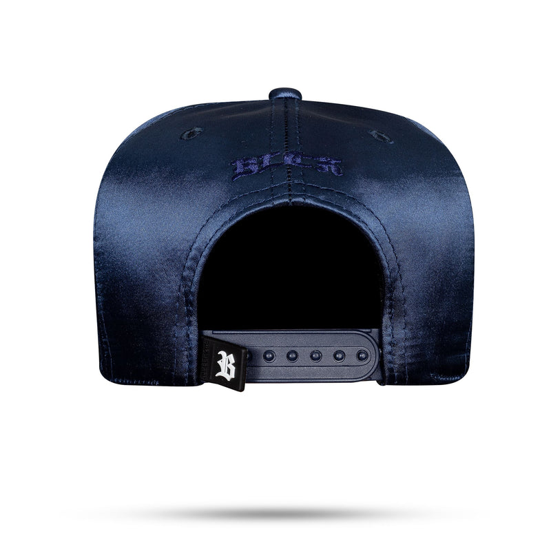 Boné Azul Marinho Snapback Luminus Logo B Alto Relevo