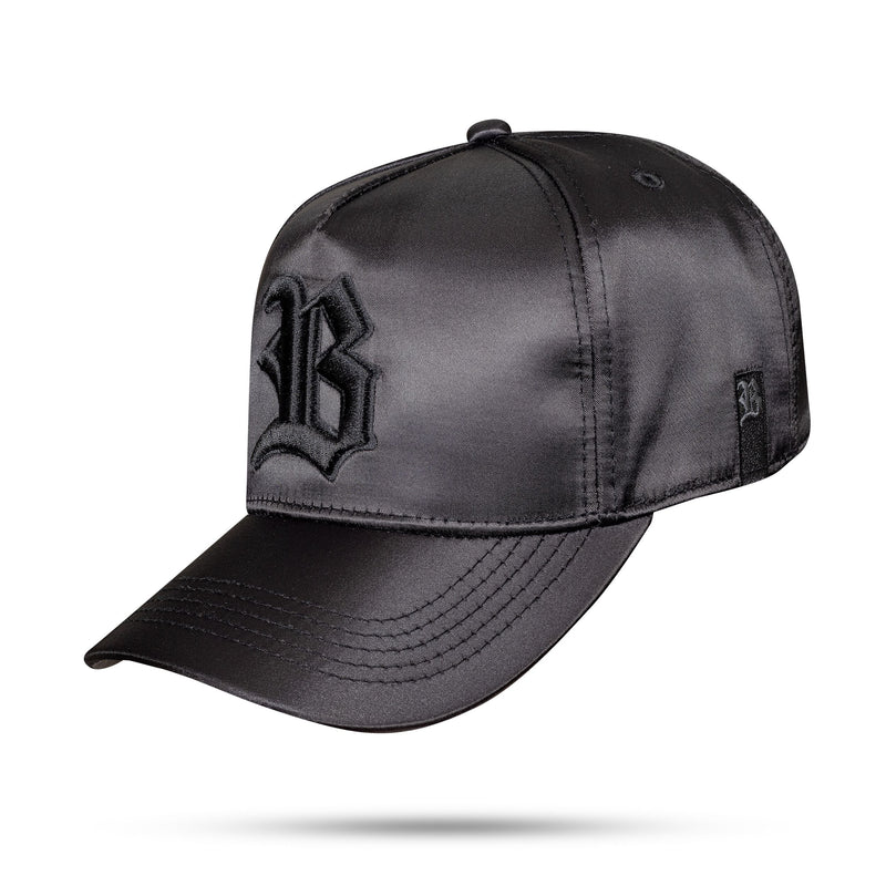 Boné Preto Snapback Luminus Logo B Alto Relevo