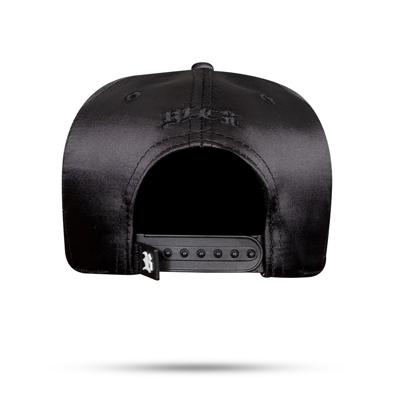 Boné Preto Snapback Luminus Logo B Alto Relevo