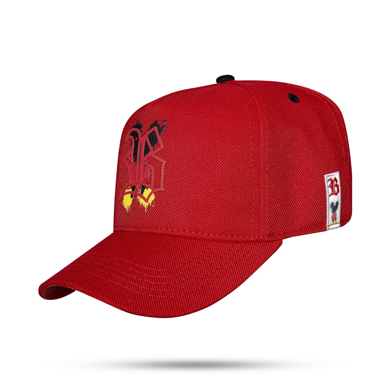 Boné Kids Vermelho Snapback Mouse