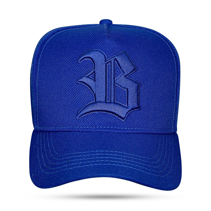 Boné Azul Royal Snapback Contra Aba Blessed